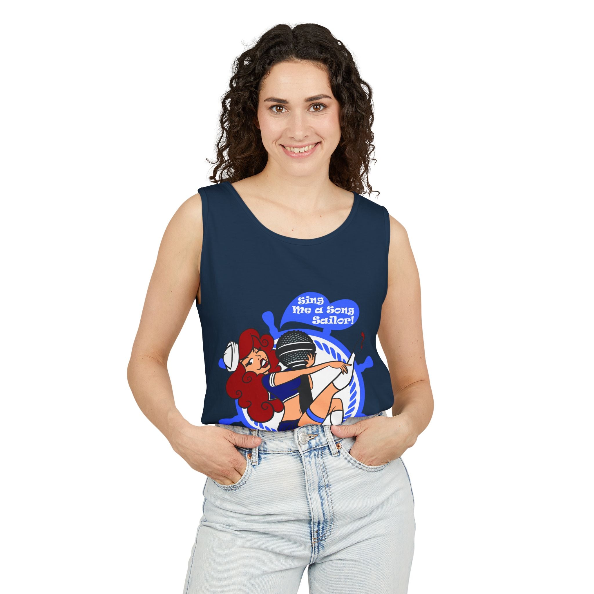 Unisex Garment-Dyed Tank Top