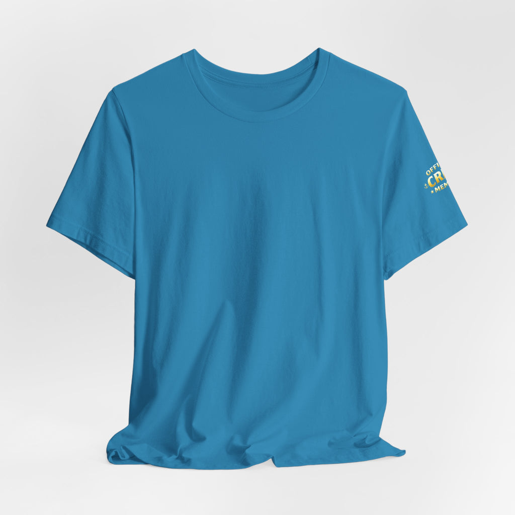 Drunken Sailor Crew T‑Shirt – Nautical Pinup Anchor Graphic Tee
